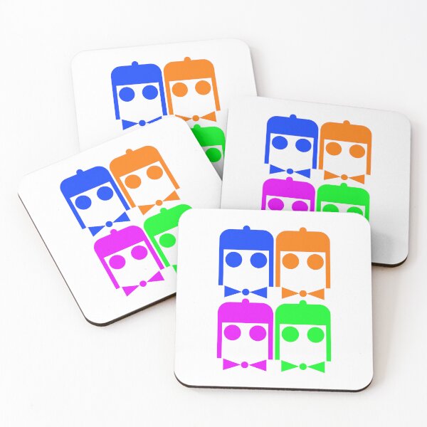 Item preview, Albert B. Squid Multi-Color Logo designed and sold by Square Root of Squid.