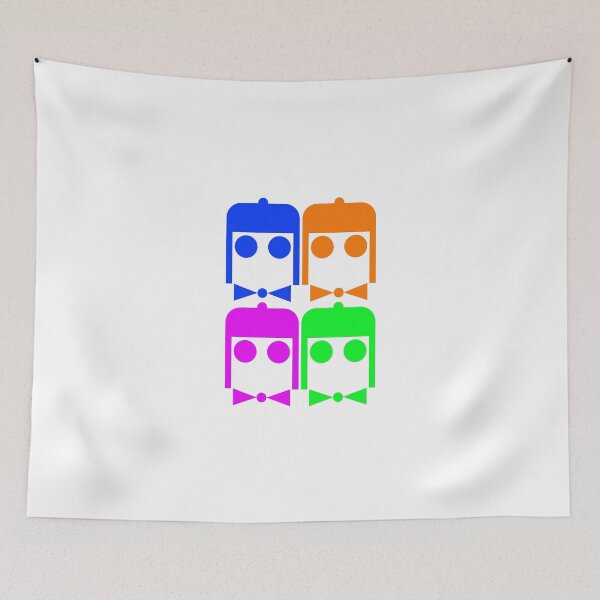 Item preview, Albert B. Squid Multi-Color Logo designed and sold by Square Root of Squid.
