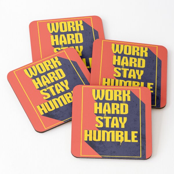 Item preview, Trabaja duro Mantente humilde Diseño designed and sold by Ghanshyam butik.