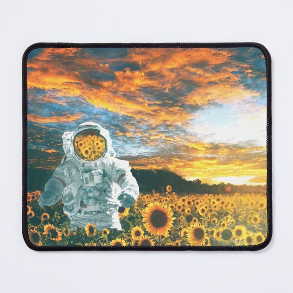 Item preview, Astronaut on the Sunflower Garden designed and sold by AliceHarmon.