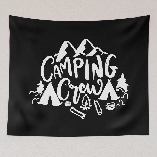 Item preview, Camping Crew - White quotes designed and sold by jwebmarket.