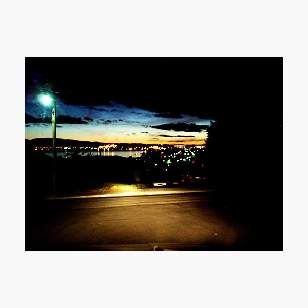 4.55 am (long hungover drive home) Photographic Print