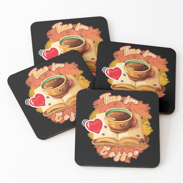 Item preview, Time for Coffee Love Books designed and sold by FunArt4You.