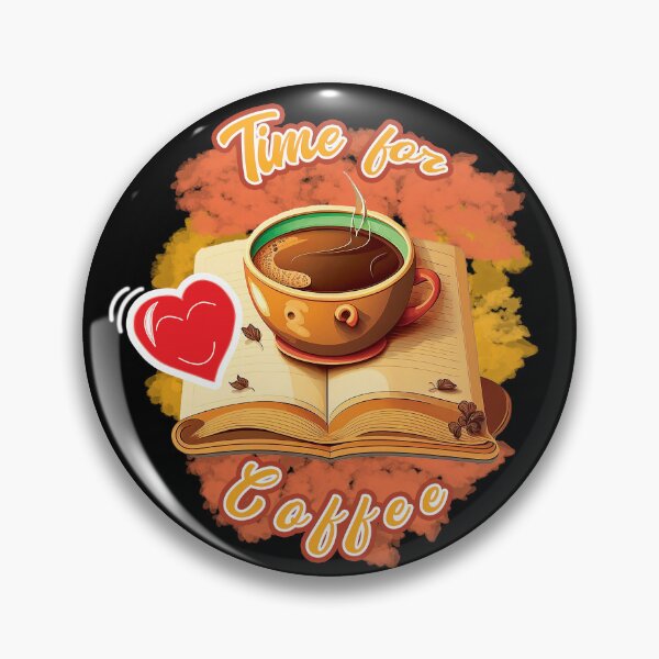 Item preview, Time for Coffee Love Books designed and sold by FunArt4You.