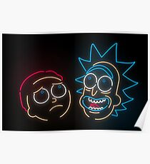 We're Neon Morty Poster