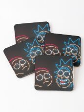 We're Neon Morty Coasters