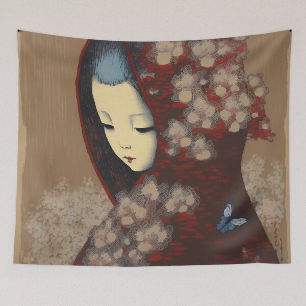 Item preview, Moody Kawano Geisha No. 21 by Bossy Cat Home designed and sold by BossyCatHome.