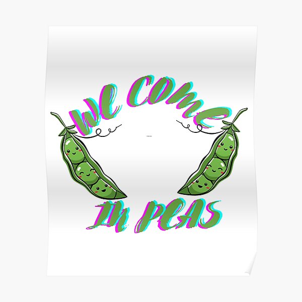Peas Cartoon Posters for Sale | Redbubble Peas Cartoon Posters for Sale | Redbubble