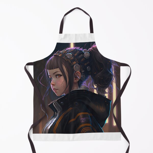 Item preview, Cyberpunk Anime Girl designed and sold by CyberPsychosis.