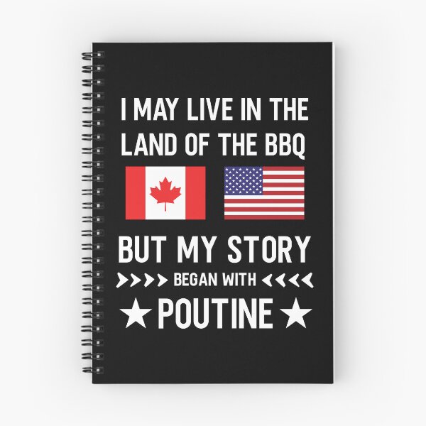 Item preview, I live in the land of bbq my story is Canadian designed and sold by Curious-Arts.