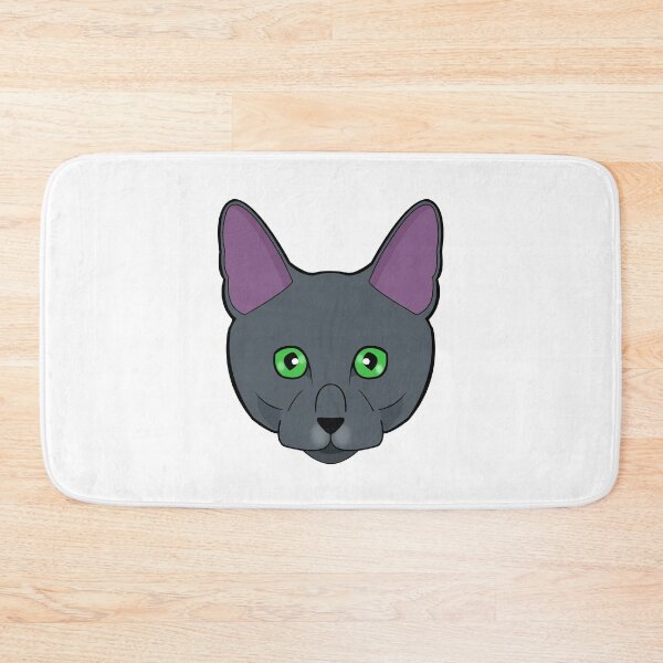 Item preview, Russian blue cat face designed and sold by MaxFilms.