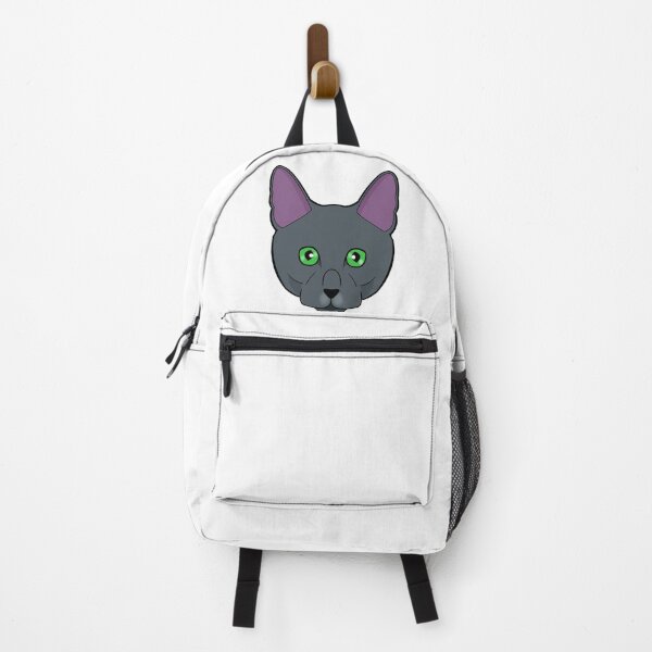 Item preview, Russian blue cat face designed and sold by MaxFilms.