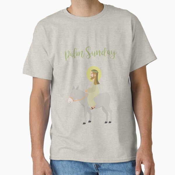 Item preview, Jesus Riding Donkey Palm Sunday designed and sold by thewishdesigns.