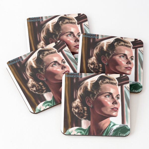 Item preview, Grace Kelly Drawing From Movie Rear Window designed and sold by MeowStore21.
