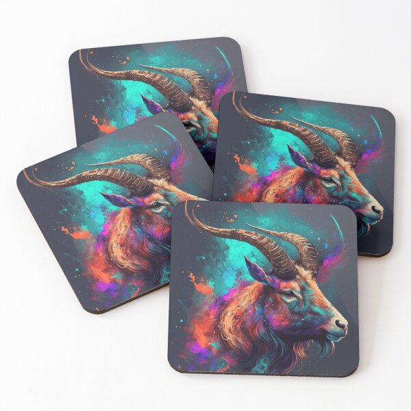 Item preview, Capricorn Cosmos V1: A Zodiac portrait among the stars designed and sold by TheNightLife.