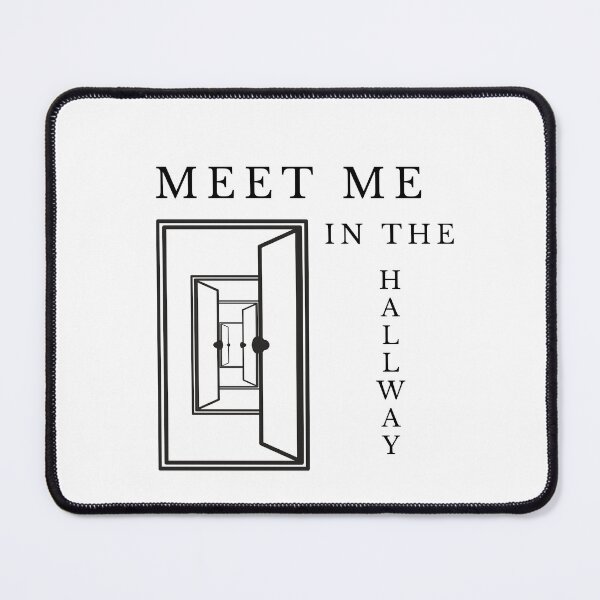 Item preview, meet me in the hallway door print designed and sold by noomiprints.