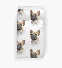 Funda nórdica Retrato de Bulldog Francés