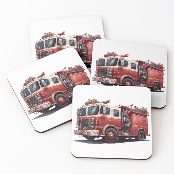 Item preview, Anime Fire Truck designed and sold by TheChibiStore.