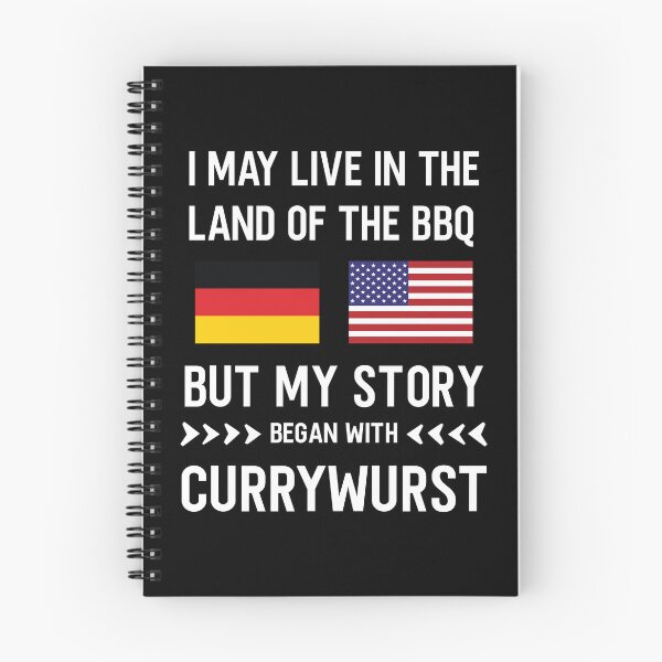 Item preview, I may live in the land of bbq my story is German designed and sold by Curious-Arts.