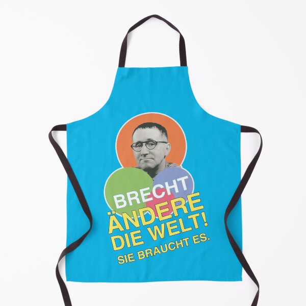 Item preview, Bertolt Brecht quote, change the world it needs it designed and sold by Mauswohn.