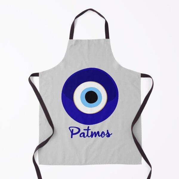 Item preview, PATMOS - GREECE, EVIL EYE, Mati blue white. designed and sold by angelisart.