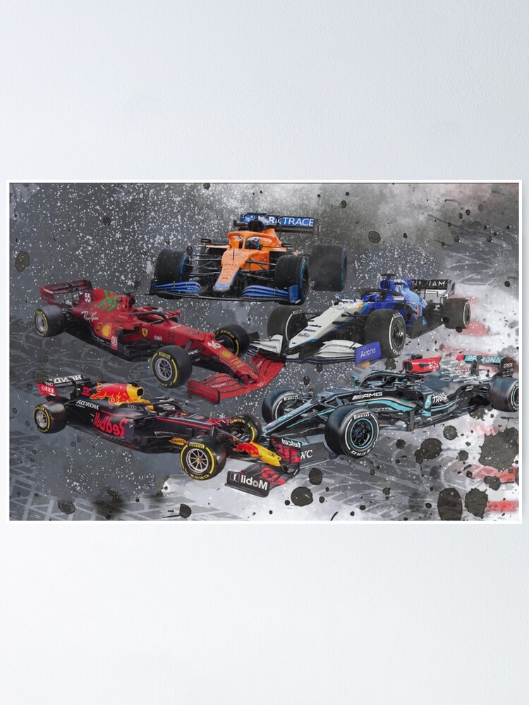 The official 1000th F1 grand prix posters look stunning
