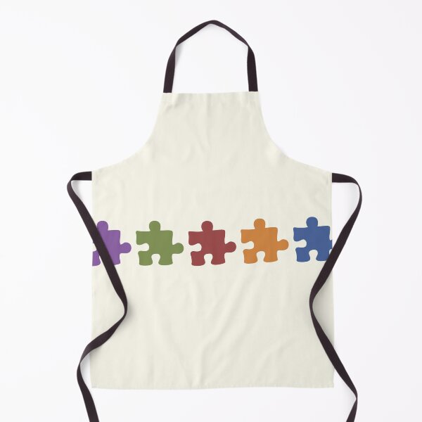 Item preview, Five middle objects puzzle pattern 1 designed and sold by LemonCreamyyyy.