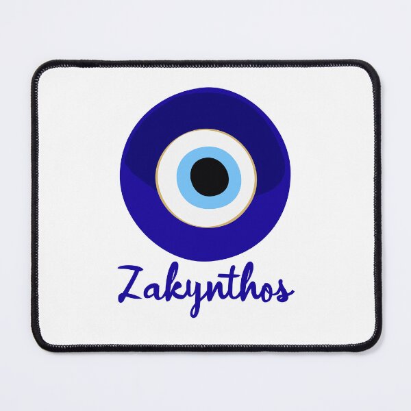 Item preview, ZAKYNTHOS - GREECE, EVIL EYE, Mati blue white. designed and sold by angelisart.