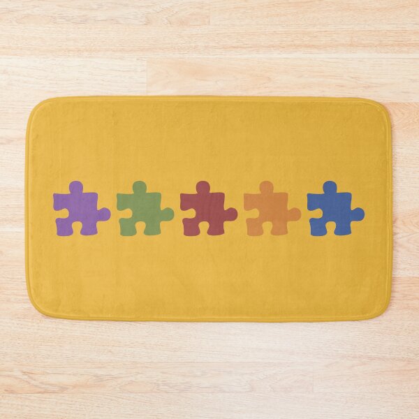 Item preview, Five middle objects puzzle pattern 3 designed and sold by LemonCreamyyyy.