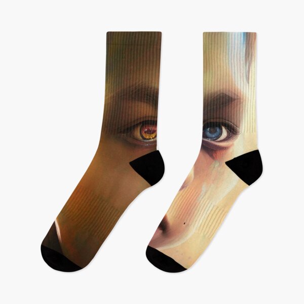 Item preview, Beautiful Eyed Abstract Art Boy designed and sold by Aryabek.