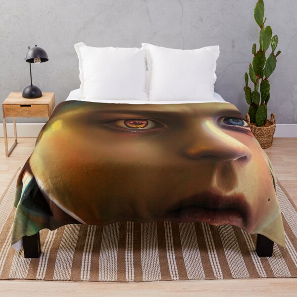 Item preview, Beautiful Eyed Abstract Art Boy designed and sold by Aryabek.
