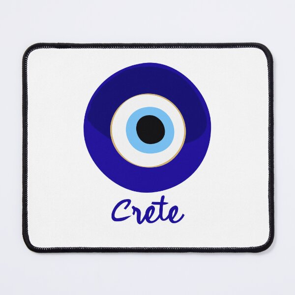 Item preview, CRETE - GREECE, EVIL EYE, Mati blue white. designed and sold by angelisart.