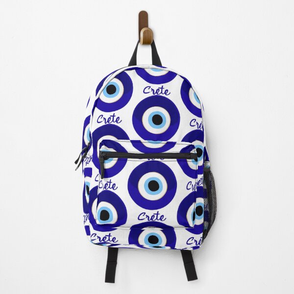 Item preview, CRETE - GREECE, EVIL EYE, Mati blue white. designed and sold by angelisart.