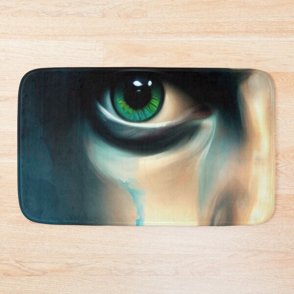 Item preview, Green Eyes Abstract Art Boy designed and sold by Aryabek.