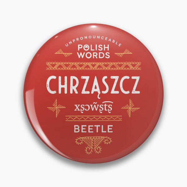 Item preview, Funny Polish Language Gifts Beetle designed and sold by Geek Updated.
