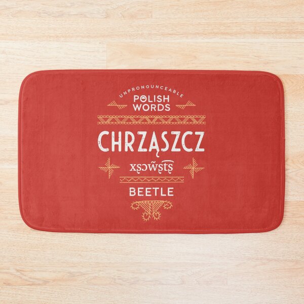 Item preview, Funny Polish Language Gifts Beetle designed and sold by Geek Updated.