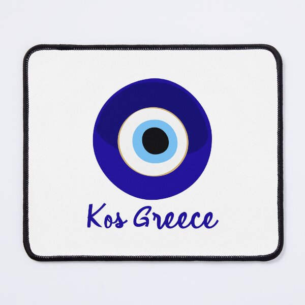 Item preview, KOS ISLAND - GREECE, EVIL EYE, Mati blue white. designed and sold by angelisart.