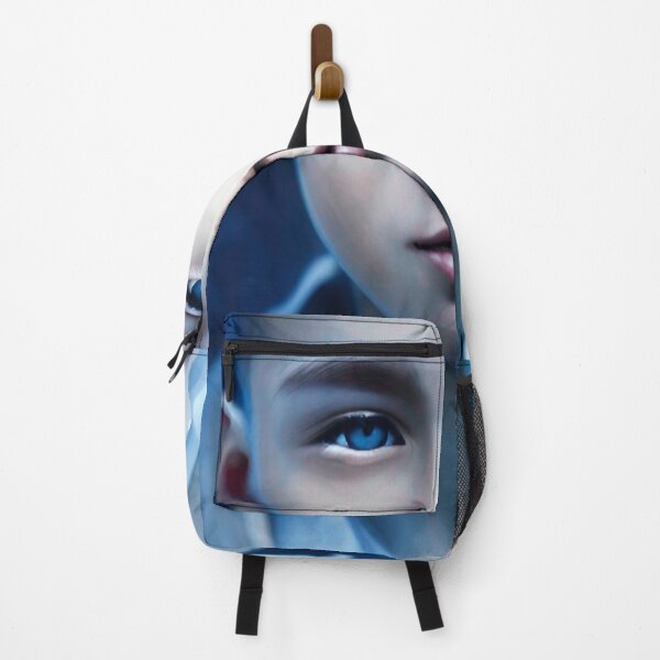 Item preview, Blue Eyes Boy Abstract Art designed and sold by Aryabek.