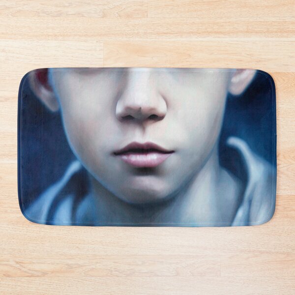 Item preview, Blue Eyes Boy Abstract Art designed and sold by Aryabek.