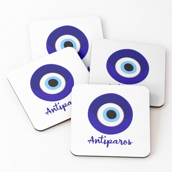 Item preview, ANTIPAROS - GREECE, EVIL EYE, Mati blue white. designed and sold by angelisart.