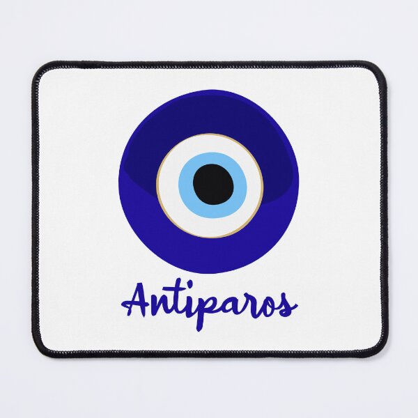 Item preview, ANTIPAROS - GREECE, EVIL EYE, Mati blue white. designed and sold by angelisart.