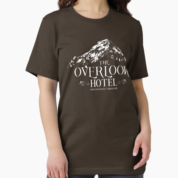 Vista previa del artículo con la obra «The Overlook Hotel - Corte limpio con hacha (variante)», diseñado y vendido por Candywrap Studio.