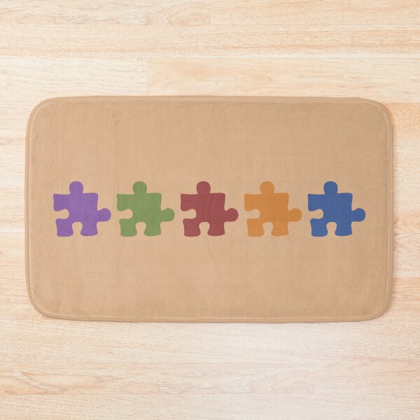 Item preview, Five middle objects puzzle pattern 5 designed and sold by LemonCreamyyyy.