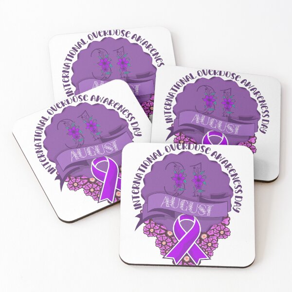 Item preview, INTERNATIONAL OVERDOSE AWARENESS DAY FLORAL DESIGN designed and sold by HomeCoquette.