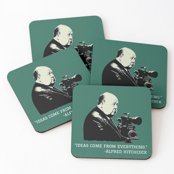 Item preview, Alfred Hitchcock Illustration designed and sold by MeowStore21.