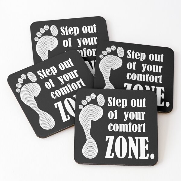 Item preview, Copy of Step Out Of Your Comfort Zone (white) designed and sold by Daluyong.