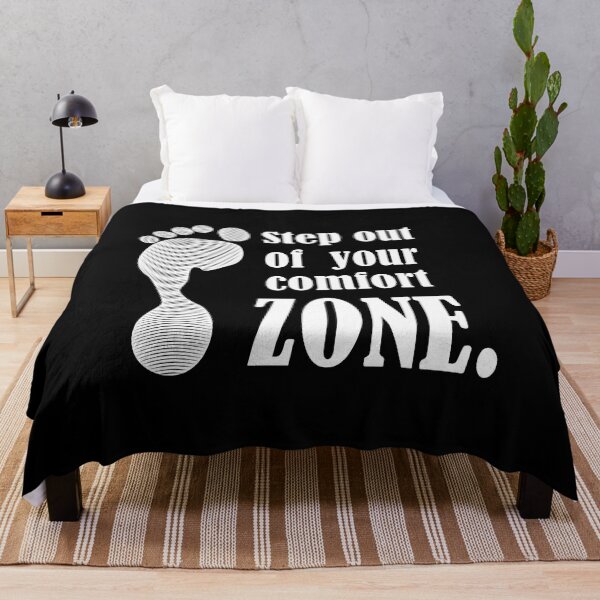 Item preview, Copy of Step Out Of Your Comfort Zone (white) designed and sold by Daluyong.