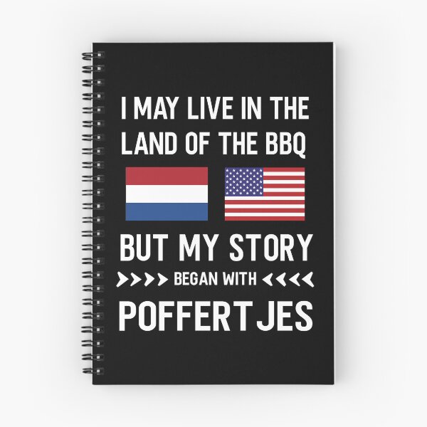 Item preview, I may live in the land of bbq my story is Dutch designed and sold by Curious-Arts.