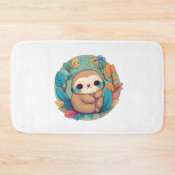 Item preview, Slothfully in Love, a Laid Back Life and Times of a Sloth designed and sold by ultra-cute.