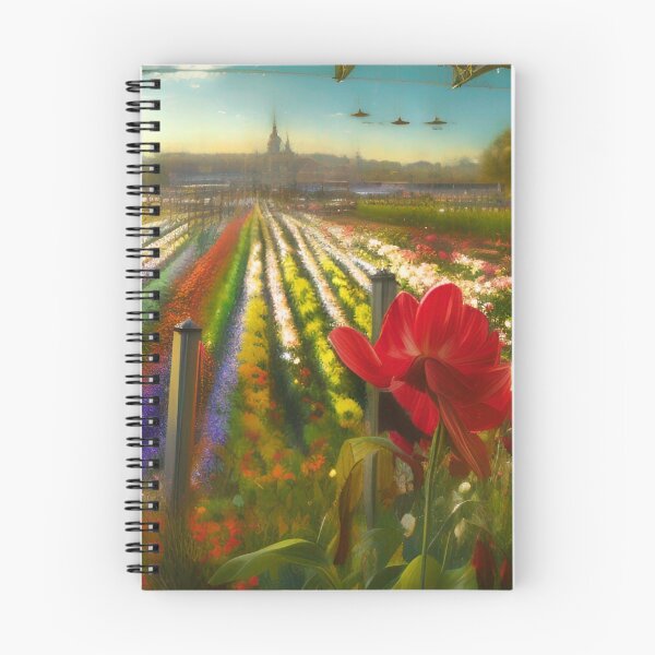 Item preview, Carlsbad Flower Fields Painting designed and sold by Places On Earth.